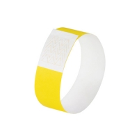 Sigel neon yellow super soft event wristbands | 120-pack 208682