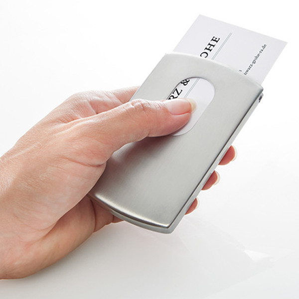 Sigel silver business card case SI-VZ120 208616 - 5