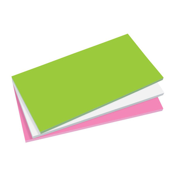 Sigel static assorted coloured notes, 10cm x 10cm (3 x 100 sheets) SI-MU131 208921 - 1