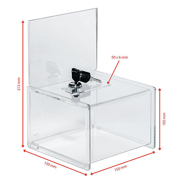 Sigel transparent A6 promotional box with display SI-VA151 208618 - 2