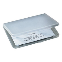 Sigel transparent business card case 208632
