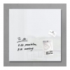 Sigel white magnetic glassboard, 48cm x 48cm