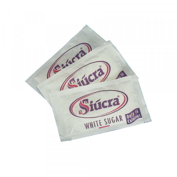 Siucra LB0003 granulated white sugar sachets (1000-pack)  246017 - 1