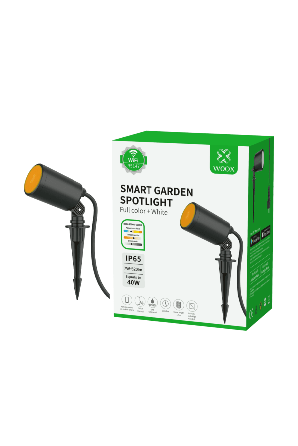 Smart garden spotlight (RGBWW) | WOOX LWO00072 - 1
