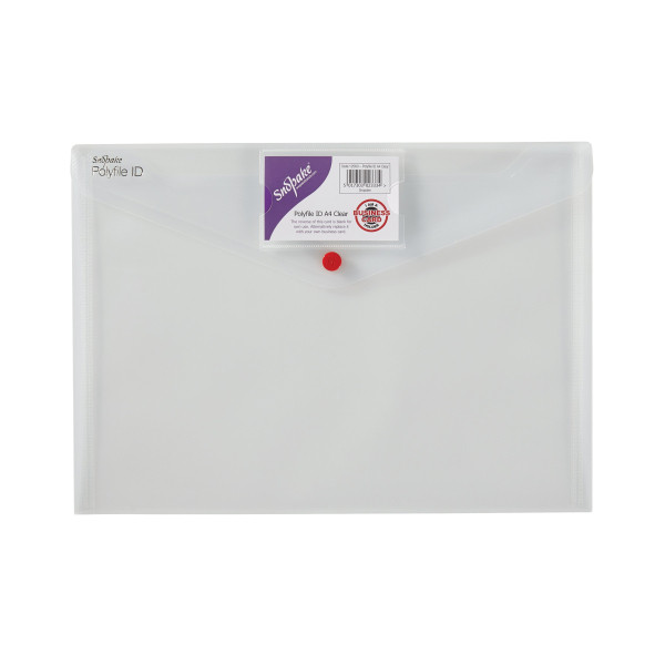 | Document envelope (A4, transparent) | Snopake Polyfile ID 12560 | 5-pack IE000833 - 1