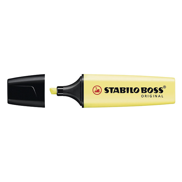 Stabilo Boss pastel yellow highlighter 70/144 200081 - 1