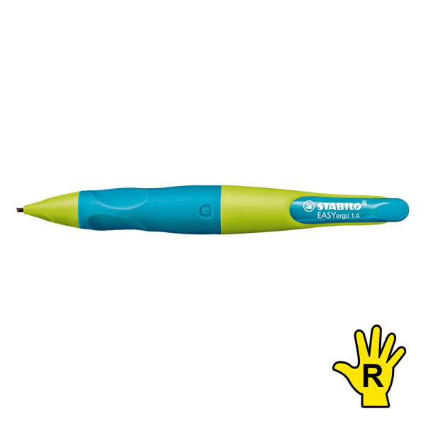 Stabilo Easy Ergo green/navy right-handed mechanical pencil, 1.4mm B469025 200118 - 1