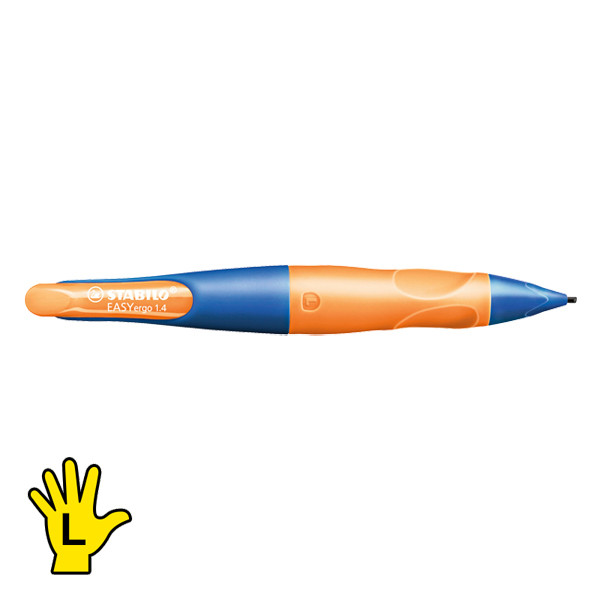 Stabilo Easy Ergo navy/orange left-handed mechanical pencil, 1.4mm B468933 200115 - 1
