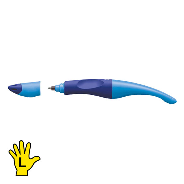 Stabilo Easy Original blue left-handed rollerball pen B-46834-3 200082 - 1
