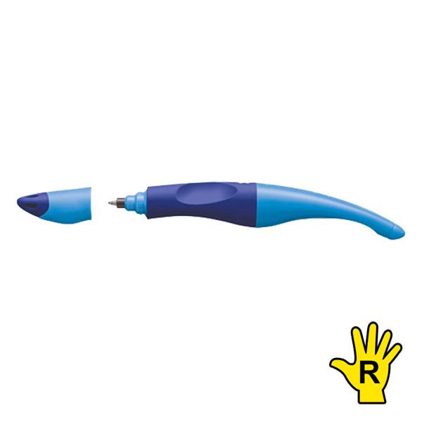 Stabilo Easy Original blue right-handed rollerball pen B-46843-5 200085 - 1