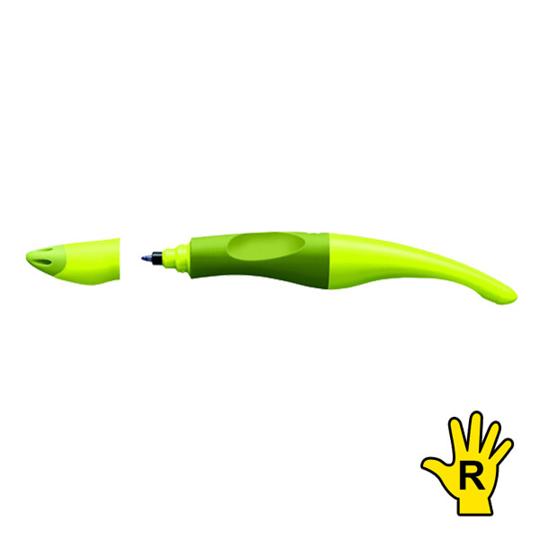 Stabilo Easy Original green/lime right-handed rollerball pen B-46849-5 200087 - 1