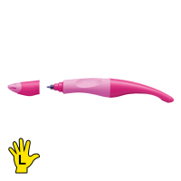 Stabilo Easy Original pink left-handed rollerball pen B-46837-3 200083