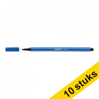 Felt-tip pen | dark blue | Stabilo Point 68 | 10-pack