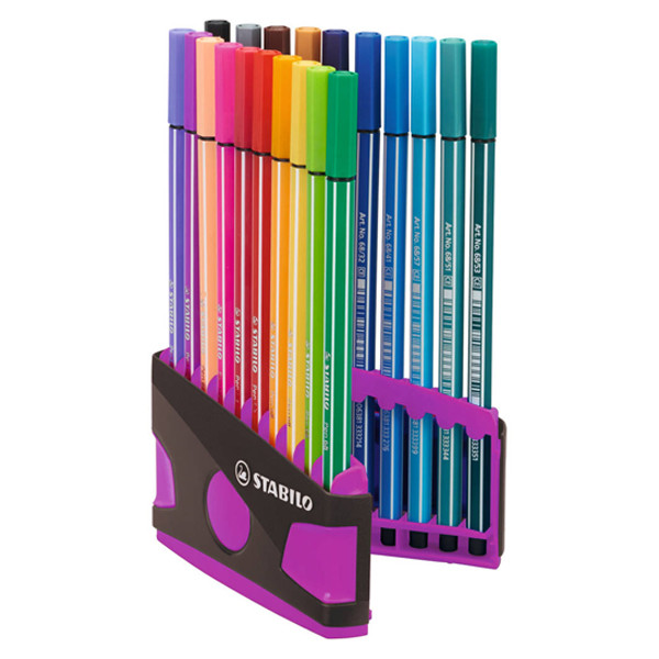 Felt-tip pen set | Stabilo Point 68 ColorParade | 20-pack 200196 - 1