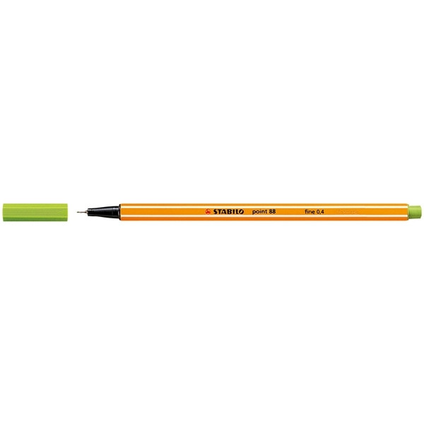 Fineliner | 0.4mm | applegreen | Stabilo point 88 200042 - 1