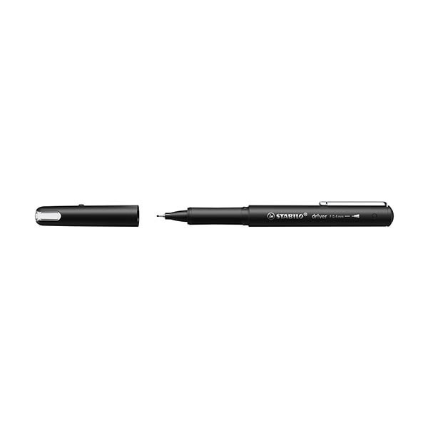 Fineliner | 0.4mm | black | Stabilo Dr!ver 206105 - 1