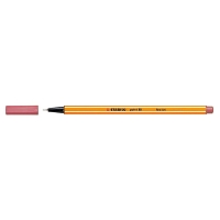 Fineliner | 0.4mm | fluorescent red | Stabilo point 88 200069