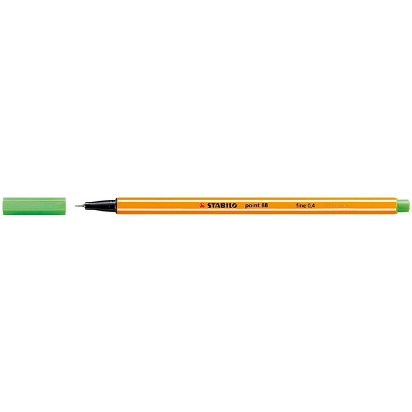 Fineliner | 0.4mm | light green | Stabilo point 88 200040 - 1