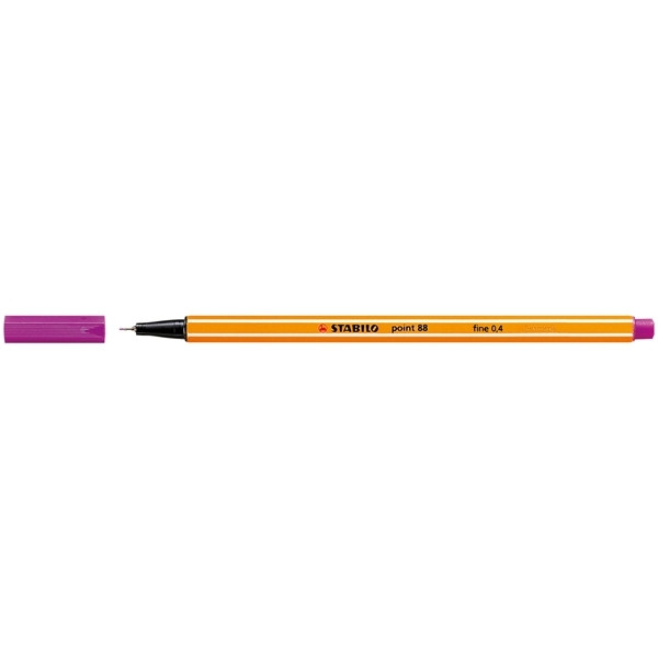 Fineliner | 0.4mm | lilac | Stabilo point 88 200034 - 1