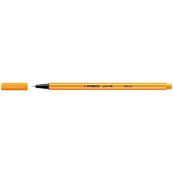 Fineliner | 0.4mm | orange | Stabilo point 88 200026 - 1
