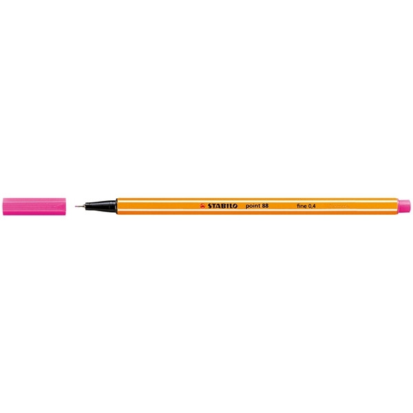 Fineliner | 0.4mm | pink | Stabilo point 88 200030 - 1