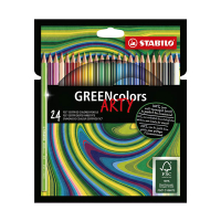 Stabilo Greencolors ARTY colouring pencils (24-pack) 206289