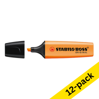 Highlighter | fluorescent orange | Stabilo Boss | 12-pack 200007