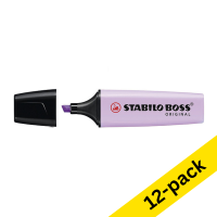 Highlighter | pastel purple | Stabilo Boss | 12-pack 200378