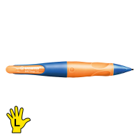 Mechanical pencil HB | left-handed | 1.4mm | navy/orange | Stabilo Easy Ergo 200115