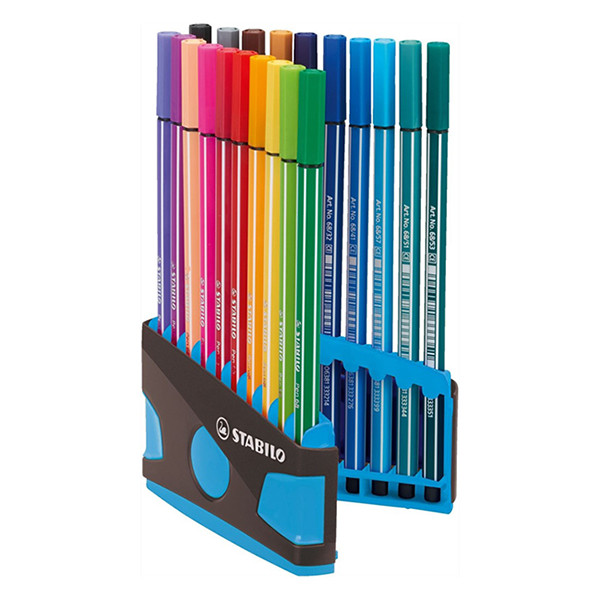 Stabilo Point 68 ColorParade felt-tip pen set (20-pack) BE6820-031-04 200197 - 1