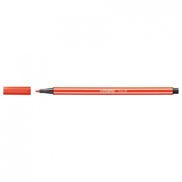 Stabilo Point 68 light red felt tip pen 68-40 200165 - 1