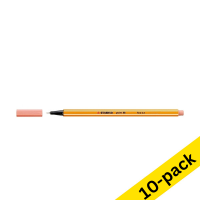 Stabilo Point 88 apricot fineliner (10-pack)