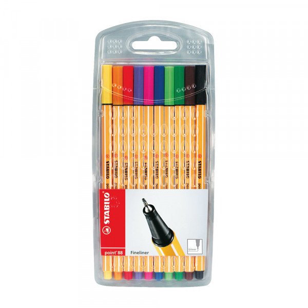 Stabilo Point 88 assorted fineliner pens 8810 200104 - 1