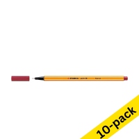 Stabilo Point 88 carmine red fineliner (10-pack)