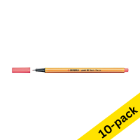 Stabilo Point 88 fluorescent pink fineliner (10-pack)