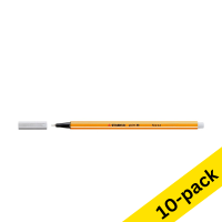 Stabilo Point 88 light grey fineliner (10-pack)