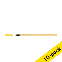 Stabilo Point 88 yellow fineliner (10-pack)
