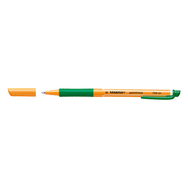 Stabilo Point Visco green gel roller (10-pack)  200130 - 1