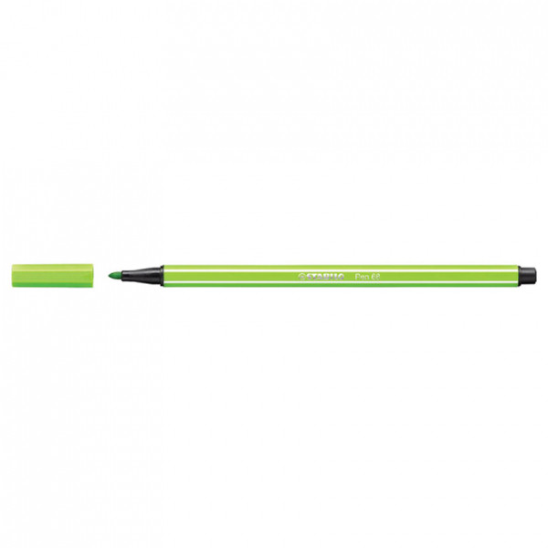 Stabilo point 68 light green felt-tip pen 200169 - 1