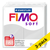 ​​​​​​​​​​​​​​Clay 57g | dolphin grey | Fimo Soft | 3-pack 424697 - 1