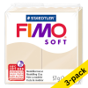 ​​​​​​​​​​​​​​Clay 57g | sahara | Fimo Soft | 3-pack 424706 - 1