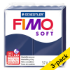 ​​​​​​​​​​​​​​Clay 57g | windsor blue clay | Fimo Soft | 3-pack 424702 - 1