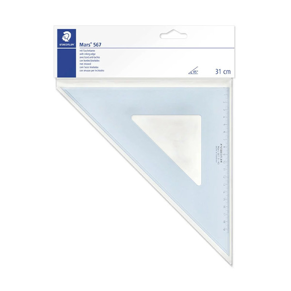 Staedtler 45° drawing triangle, 31cm 56731-45 209615 - 1