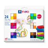 Basic colours clay set | Fimo Soft | 24 pack