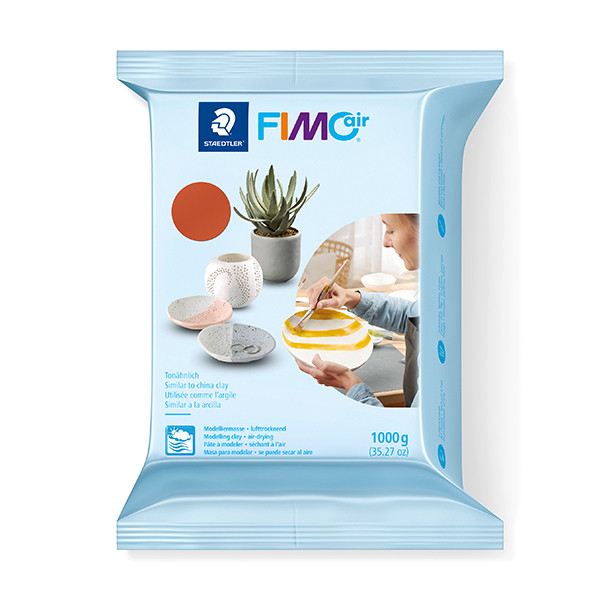 Clay 1kg | terracotta | Fimo Air 424534 - 1