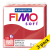 Clay 57g | Christmas red | Fimo Effect | 3-pack 424680 - 1