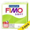 Clay 57g | apple green | Fimo Soft | 3-pack 424710 - 1