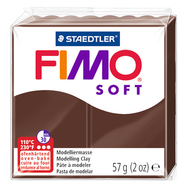 Clay 57g | choco | Fimo Soft 424524 - 1