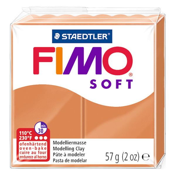 Clay 57g | cognac | Fimo Soft 424526 - 1