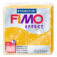 Clay 57g | gold glitter | Fimo Effect 424548